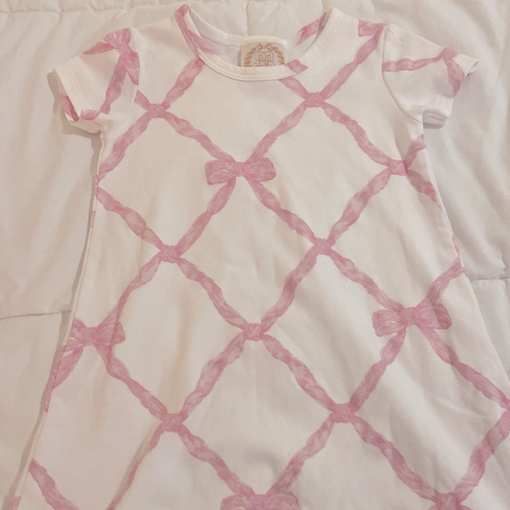 TBBC Pink Bow Pima dress 4